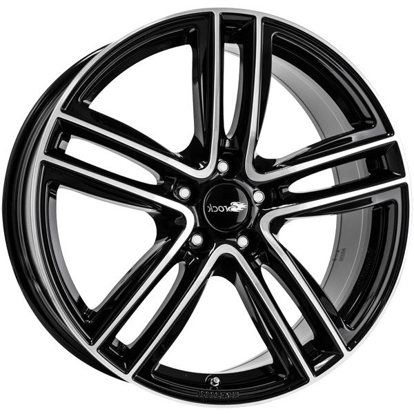 Janta aliaj RC-DESIGN RC27 8.0x19 5x112 ET45 SGVP - Schwarz Front-Poliert