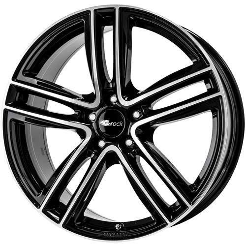 Janta aliaj RC DESIGN RC27 SGVP - Czarne Polerowane CB67.1 5/114.3 15X6.0 ET43