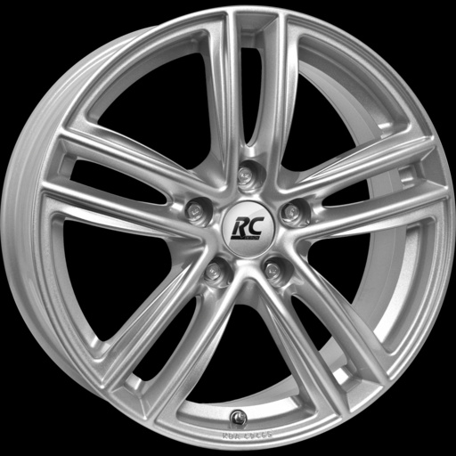 Janta aliaj RC DESIGN RC27 SILVER CB65.1 5/108 17X7.5 ET37