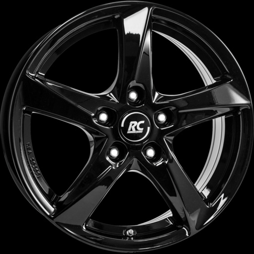 Janta aliaj RC DESIGN RC30 BLACK CB63.4 4/100 15X6 ET40