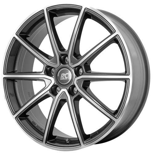 Janta aliaj RC-DESIGN RC32 7x18 5x112 ET52 HGVP - Himalaya Grey Voll-Poliert