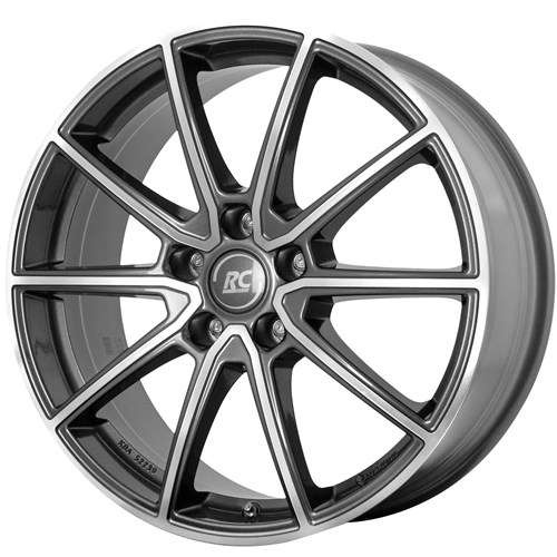 Janta aliaj RC-DESIGN RC32 8.5x19 5x112 ET38 HGVP - Himalaya-Grey Front-Poliert