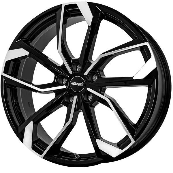 Janta aliaj RC-DESIGN RC34 7.0x17 5x114.3 ET47 SGVP - Schwarz Front-Poliert