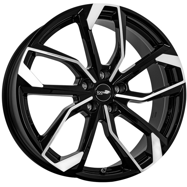 Janta aliaj RC-DESIGN RC34 8.5x19 5x112 ET35 SGVP - Schwarz Front-Poliert