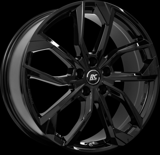 Janta aliaj RC DESIGN RC34 BLACK CB66.6 5/112 17X7.5 ET36