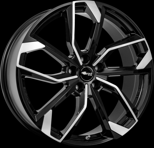 Janta aliaj RC DESIGN RC34 BLACK POLISHED CB67.1 5/114,3 19X7.5 ET49.5