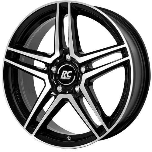 Janta aliaj RC-DESIGN RCD17 8.0x18 5x112 ET43 SGVP - Schwarz Glanz Voll-Poliert
