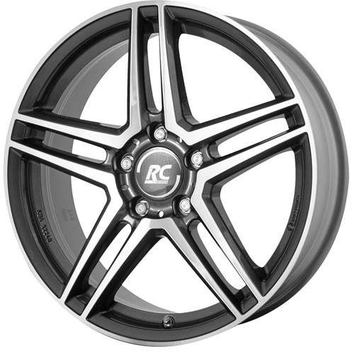 Janta aliaj RC-DESIGN RCD17 8.5x19 5x112 ET38 HGVP - Himalaya Grey Voll-Poliert