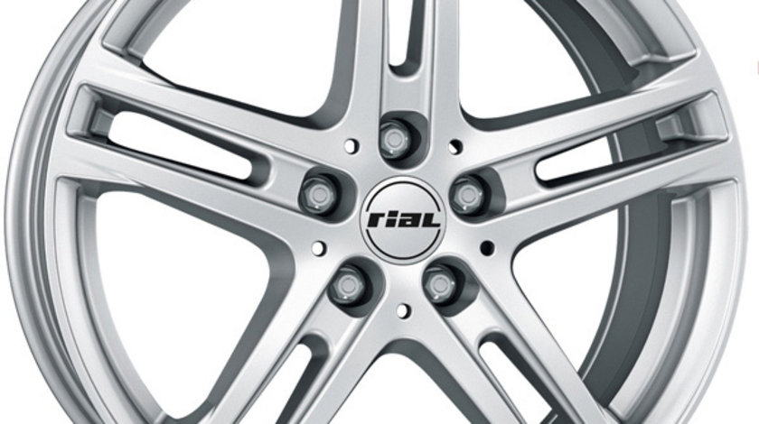 Janta aliaj RIAL Bavaro 605 argintiu CB 5/112 15X6.0 ET47