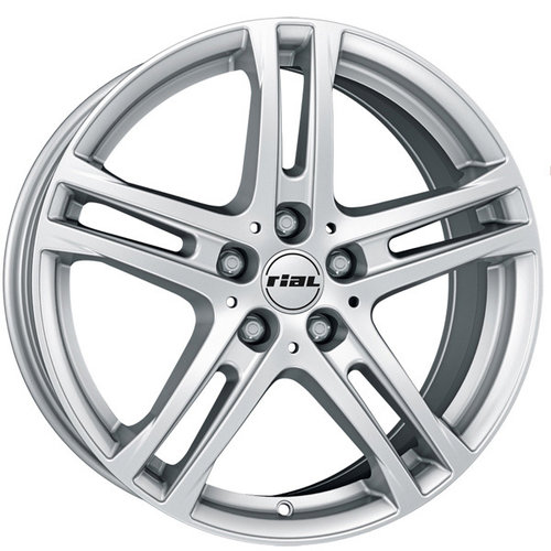 Janta aliaj RIAL Bavaro 757 argintiu CB 5/105 17X7.5 ET36