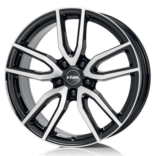 Janta aliaj RIAL Torino 808 negru CB 5/108 18X8.0 ET45