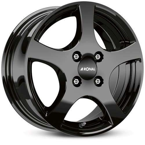 Janta aliaj Ronal CA2 6.0x14 4x100 ET30 JB - Jetblack-Frontkopiert