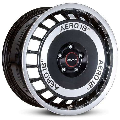 Janta aliaj Ronal R50 8.0x18 5x110 ET35 B - Schwarz-Frontkopiert