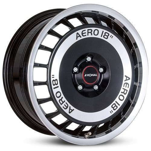 Janta aliaj Ronal R50 8.0x18 5x110 ET35 B - Schwarz-Frontkopiert