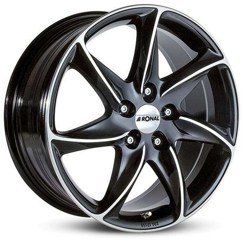 Janta aliaj Ronal R51 JB - Jetblack-Frontkopiert CB76 5/112 15X6.5 ET45