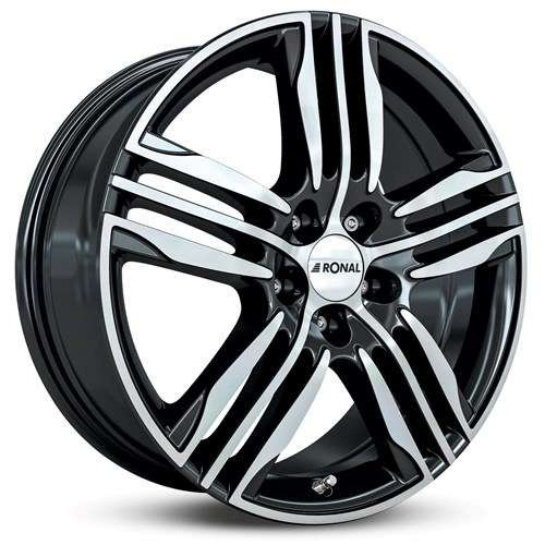 Janta aliaj Ronal R57 7.5x19 5x112 ET55 BF - Schwarz-Frontkopiert
