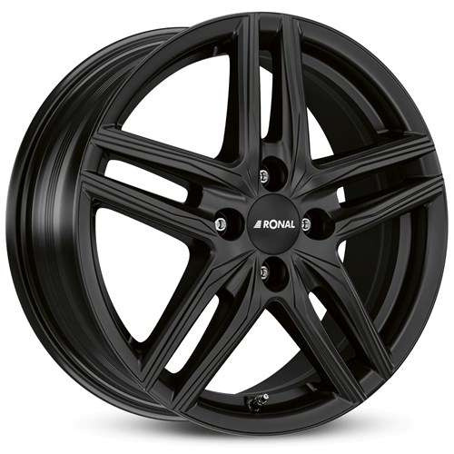Janta aliaj Ronal R65 6.5x16 4x108 ET20 JB - Jetblack-Matt