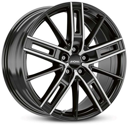 Janta aliaj Ronal R67 JBF - Jetblack-Frontkopiert CB76 5/108 19X8.0 ET55