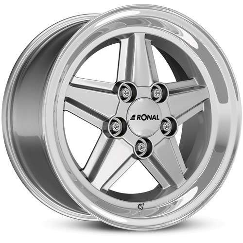 Janta aliaj Ronal R9 7.0x15 5x120 ET17 S - Silber-Hornkopiert