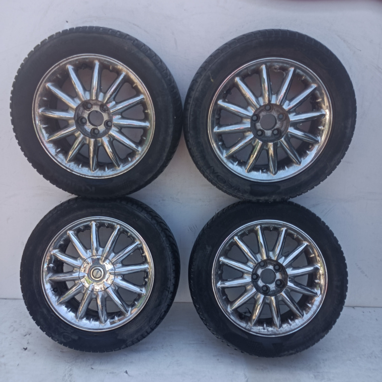 Janta Aliaj Set Chrysler Sebring (Jr) 2000-2007 2.0 Ecc Benzina R16 5X100 Anvelope Iarna Anvelope Stare Buna