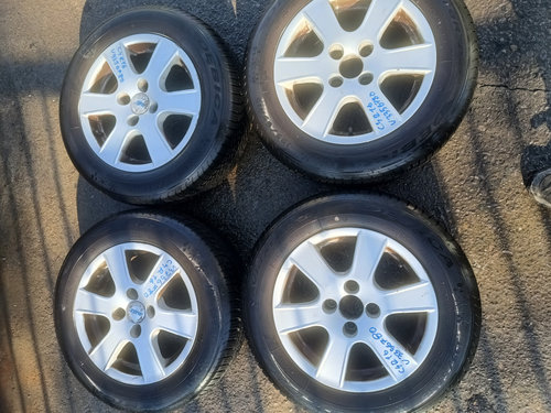 Janta Aliaj Set Citroen C4 1 (Lc) 2004-2010 1.6 16V Nfu (Tu5Jp4) Benzina R15 4X108 Anvelope All Seas...