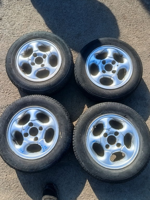 Janta Aliaj Set Ford Ka (Rb) 1996-2008 R13 4X108 Anvelope Vara Anvelope Stare Buna