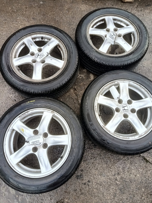 Janta Aliaj Set Honda Accord Mk 7 (Cg, Ck, Cg, Ch) 1997-2003 R16 5X114.3 Fara Anvelope