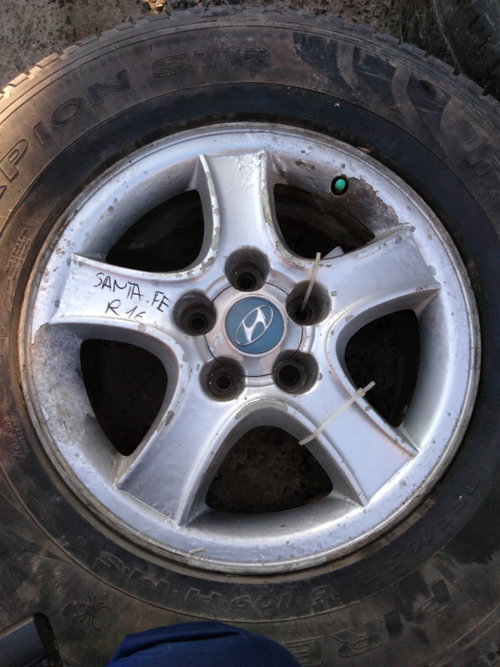 Janta Aliaj Set Hyundai Santa Fe 1 (Sm) 2000-2006 R16 5X114.3