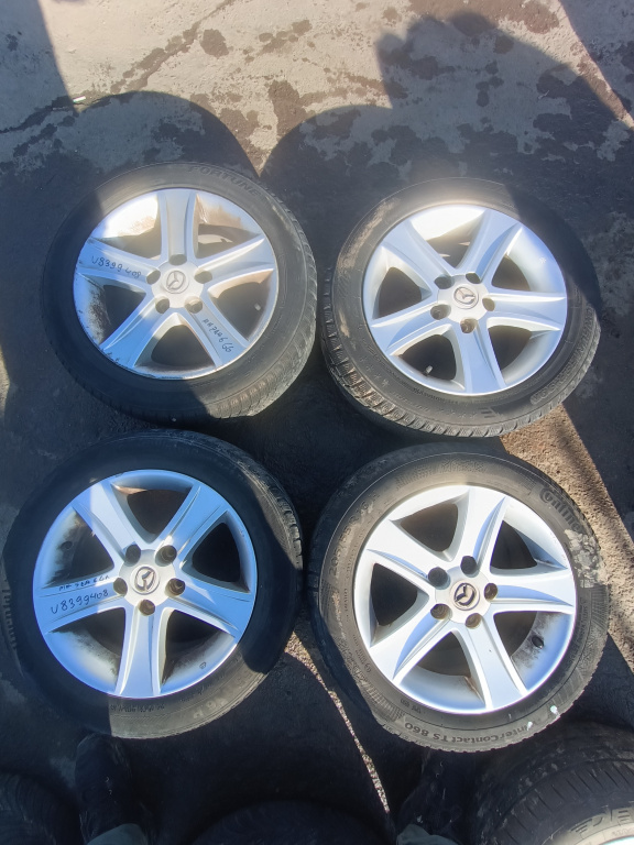 Janta Aliaj Set Mazda 6 (Gg) 2002-2008 2.0 Di Motorina R16 5X114.3 Anvelope Iarna Anvelope Uzate