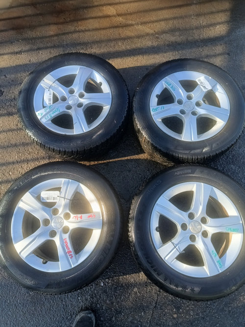 Janta Aliaj Set Peugeot 508 2010-2023 2.0 Hdi Hybrid4 Awc Rhc (Dw10Cted4) Motorina R16 5X108 Anvelop...