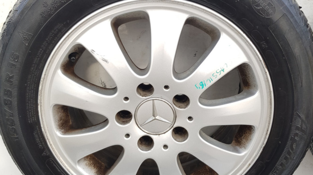 Janta Aliaj Set R15,5x112,Anvelope Iarna,Anvelope Uzate Mercedes-Benz A-CLASS (W169) 2004 - 2012 A1694010002