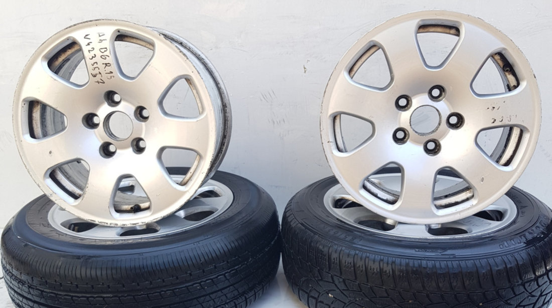 Janta Aliaj Set R15,5x112,Anvelope Iarna,Fara Anvelope,Anvelope Uzate Audi A4 B6 (8E) 2000 - 2004 Benzina 8E0601025