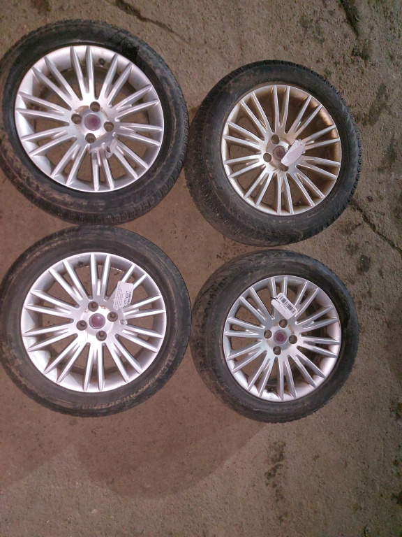 Janta Aliaj Set R16,4x98,Anvelope Uzate Fiat BRAVO 2 (198) 2007 - 2014 Motorina
