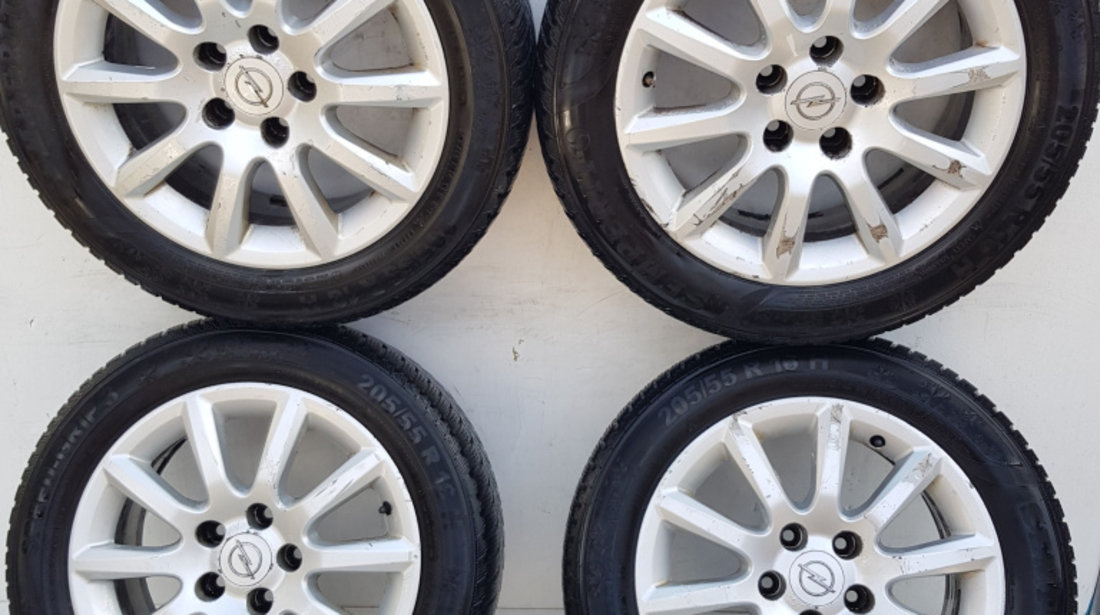 Janta Aliaj Set R16,5x110,Anvelope Iarna,Anvelope Uzate Opel ZAFIRA B 2005 - Prezent Motorina