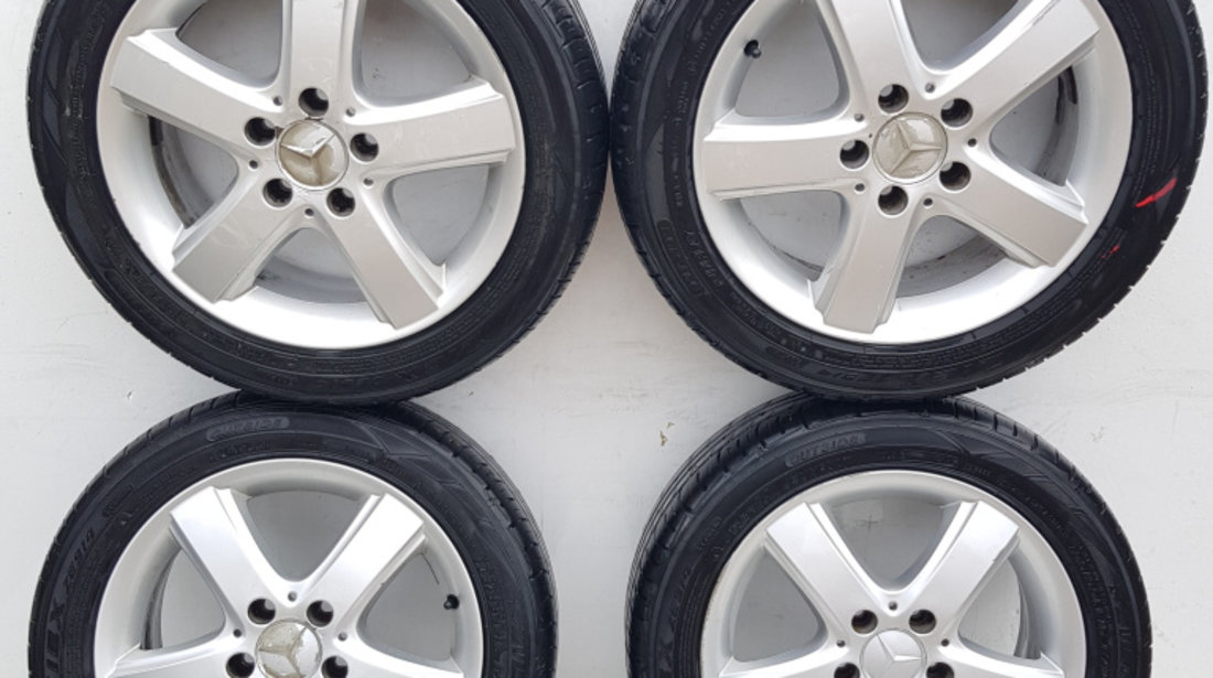 Janta Aliaj Set R16,5x112,Anvelope Vara,Anvelope Uzate Mercedes-Benz A-CLASS (W169) 2004 - 2012 Benzina A1694010302