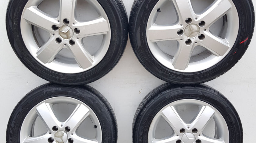 Janta Aliaj Set R16,5x112,Anvelope Vara,Anvelope Uzate Mercedes-Benz A-CLASS (W169) 2004 - 2012 Benzina A1694010302