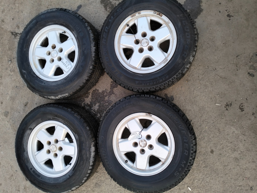 Janta Aliaj Set R16,5x114.3 Jeep CHEROKEE (KJ) 2001 - 2008 Motorina