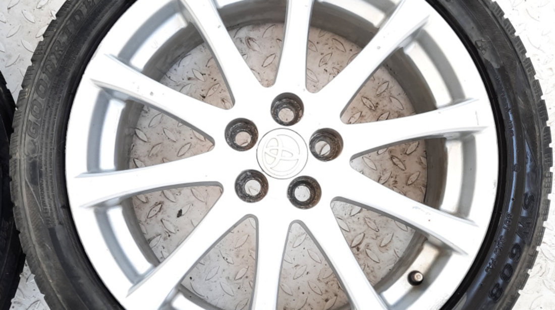 Janta Aliaj Set R17,5x100,Anvelope Iarna,Anvelope Stare Buna Toyota