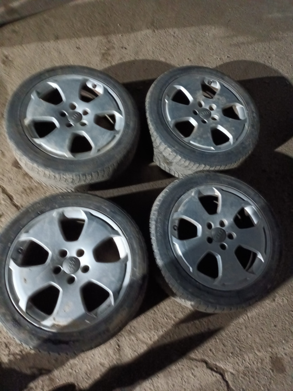 Janta Aliaj Set R17,5x112,Anvelope Iarna Audi A3 (8P) 2003 - 2013
