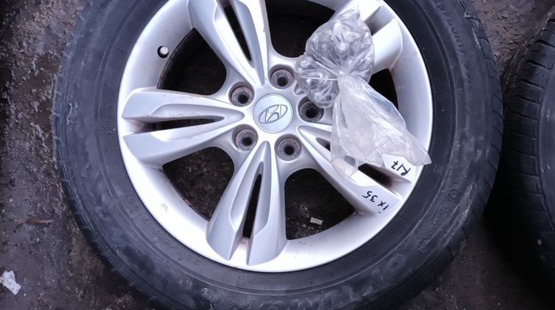 Janta Aliaj Set R17,5x114.3,Anvelope Vara,Anvelope Stare Buna Hyundai Ix35 (LM, EL, ELH) 2009 - Prezent