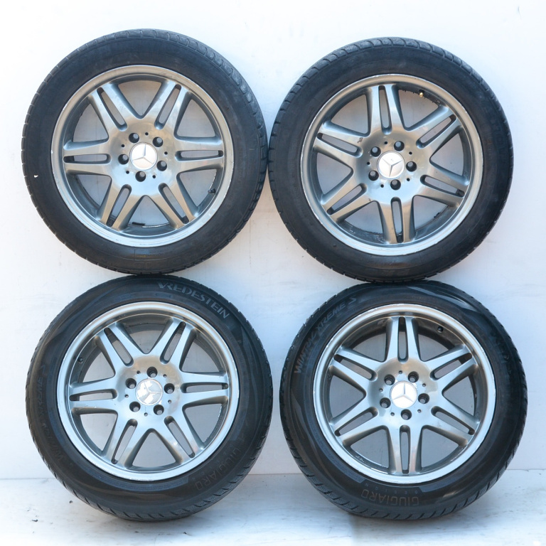 Janta Aliaj Set R18,5x112,Anvelope Iarna,Anvelope Stare Buna,Anvelope Uzate Mercedes-Benz S-CLASS (W220) 1998 - 2005 Motorina 2014010225, 201 401 02 25, 61295835, 612-958-35, 612 958 35, A2014010225, A 201 401 02 25