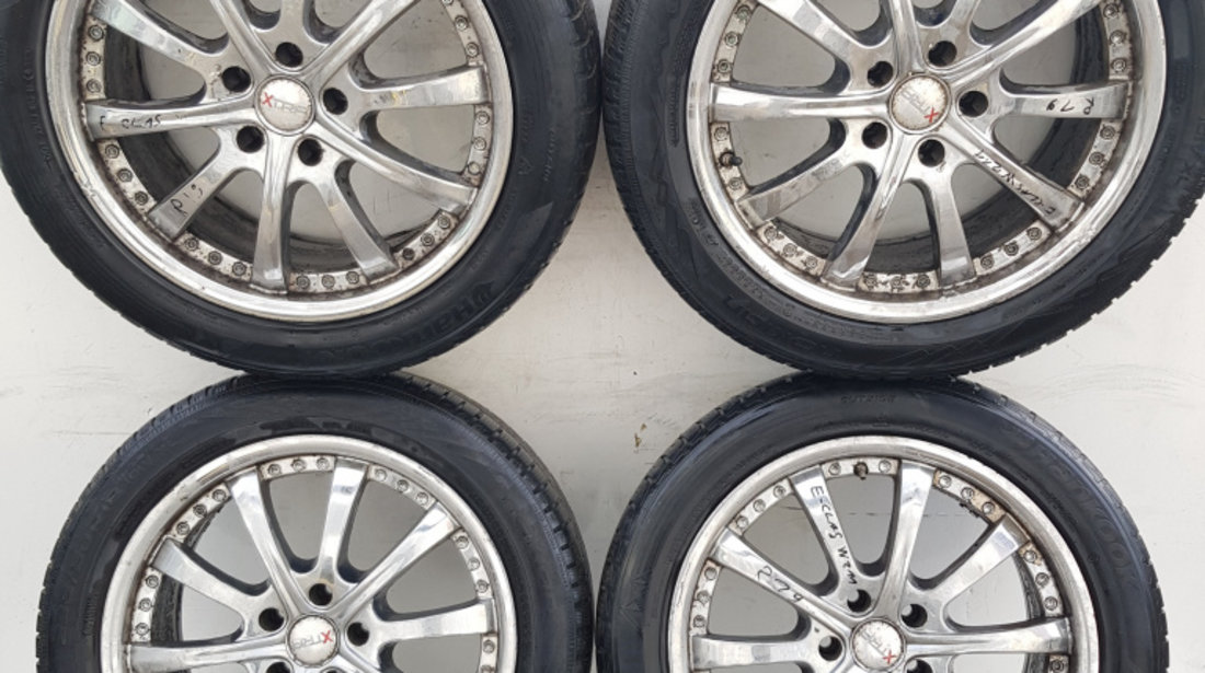 Janta Aliaj Set R18,5x112,Anvelope Iarna,Anvelope Foarte Uzate Mercedes-Benz E-CLASS (W211) 2002 - 2009