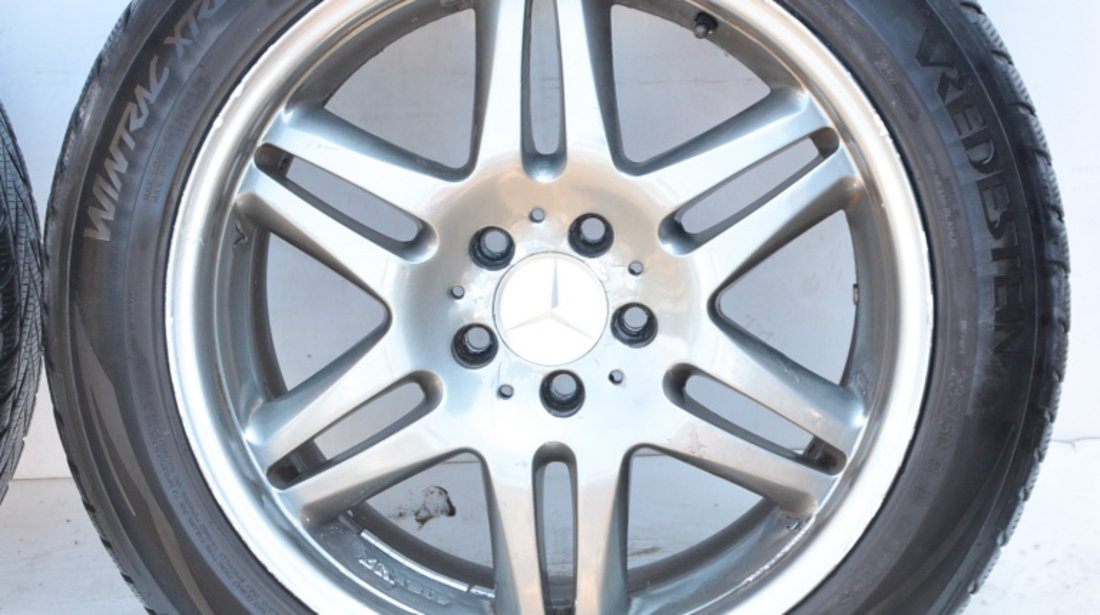 Janta Aliaj Set R18,5x112,Anvelope Iarna,Anvelope Stare Buna,Anvelope Uzate Mercedes-Benz S-CLASS (W220) 1998 - 2005 Motorina 2014010225, 201 401 02 25, 61295835, 612-958-35, 612 958 35, A2014010225, A 201 401 02 25