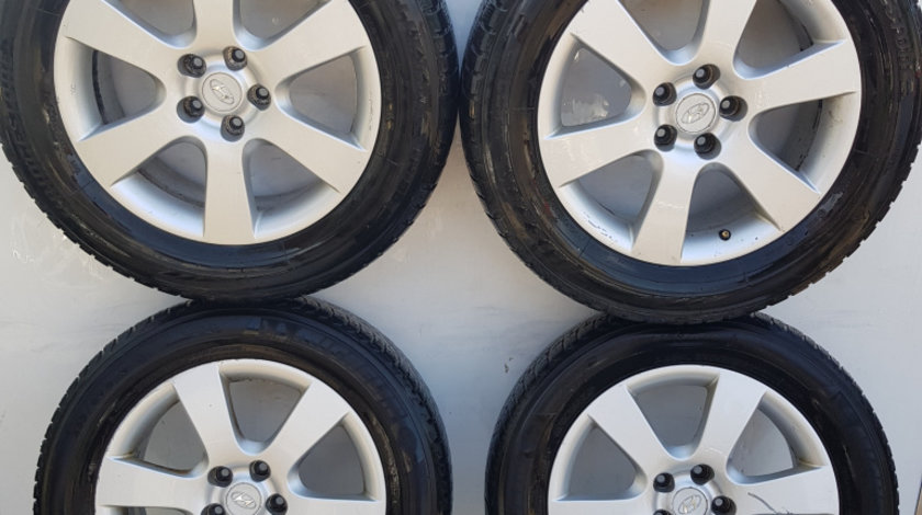 Janta Aliaj Set R18,5x114.3,Anvelope Iarna,Anvelope Uzate Hyundai SANTA FE 2 (CM) 2005 - Prezent Motorina 62910-2B180