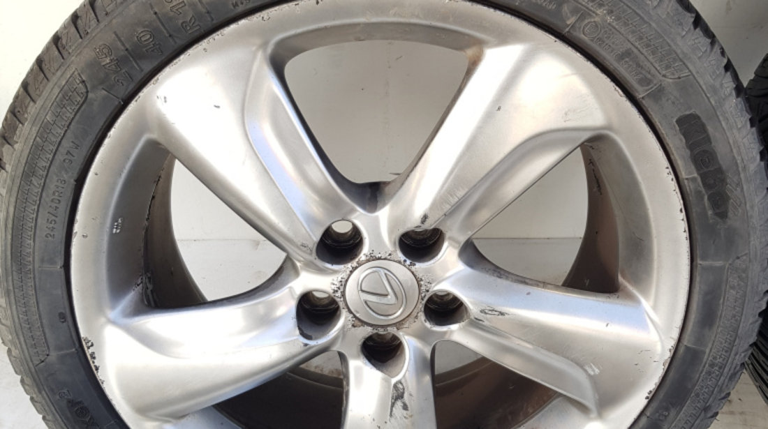 Janta Aliaj Set R18,5x114.3,Anvelope Vara,Anvelope Stare Buna Lexus GS (GRS19, UZS19, URS19, GWS19) 2005 - 2011 Benzina