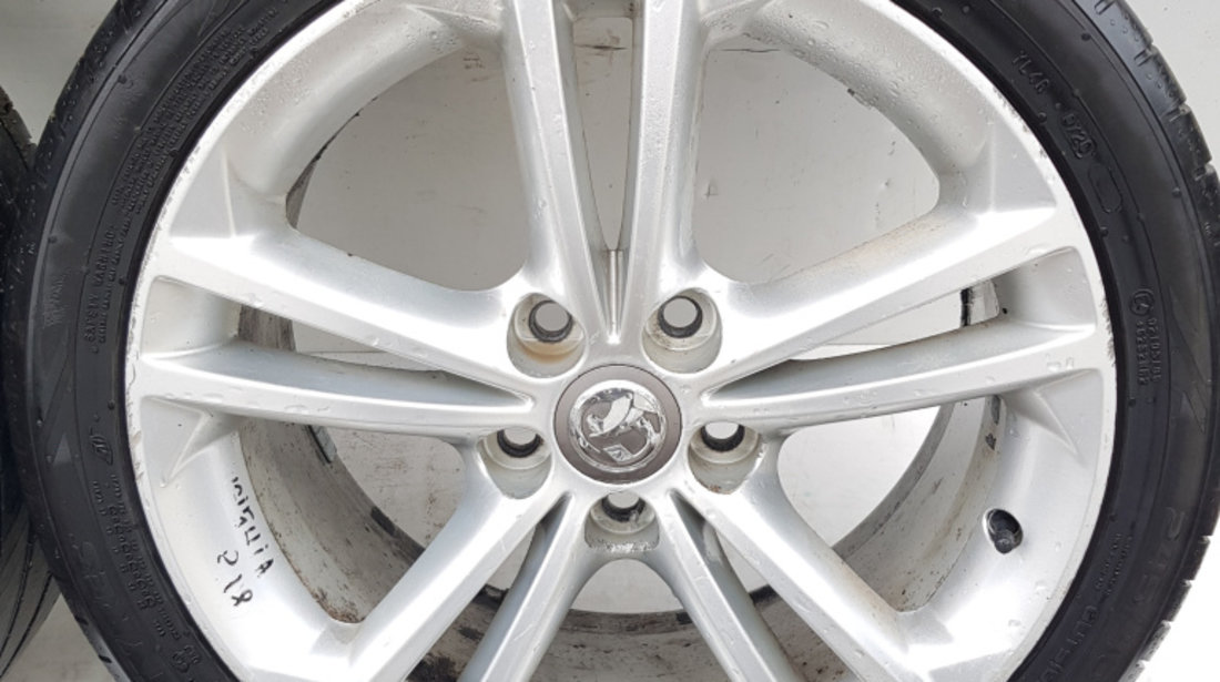 Janta Aliaj Set R18,5x120,Anvelope Vara,Anvelope Foarte Uzate Opel INSIGNIA 2008 - Prezent 13235011