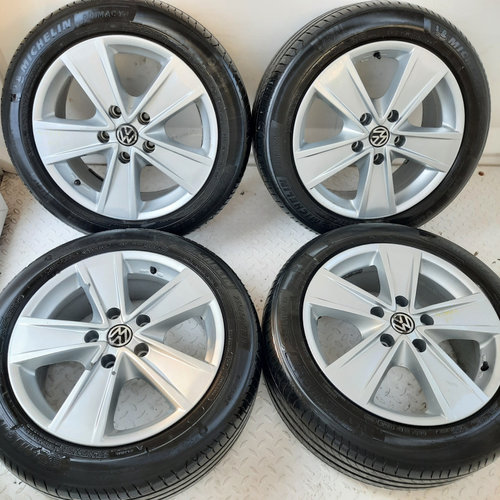 Janta Aliaj Set R18,5x130,Anvelope Vara,Anvelope Stare Buna VW TOUAREG (7L) 2002 - 2010 Motorina