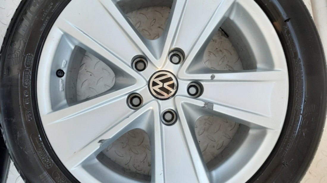 Janta Aliaj Set R18,5x130,Anvelope Vara,Anvelope Stare Buna VW TOUAREG (7L) 2002 - 2010 Motorina