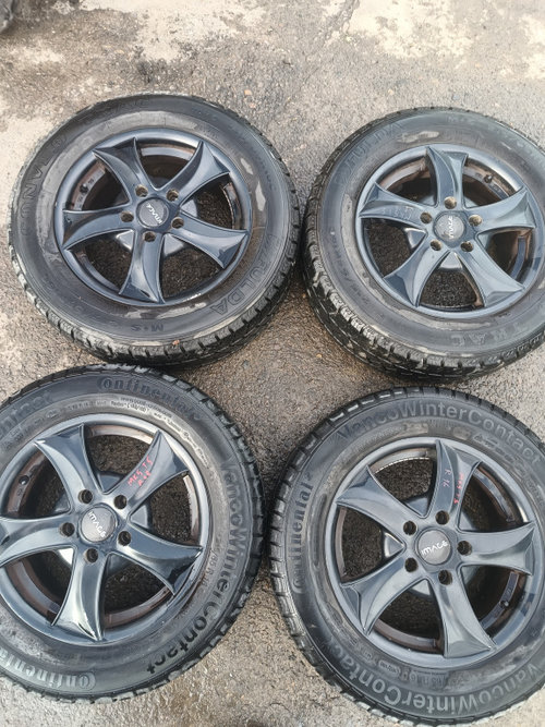 Janta Aliaj Set Vw Transporter Mk 5 / T5 / Caravelle 2003-2015 R16 5X120