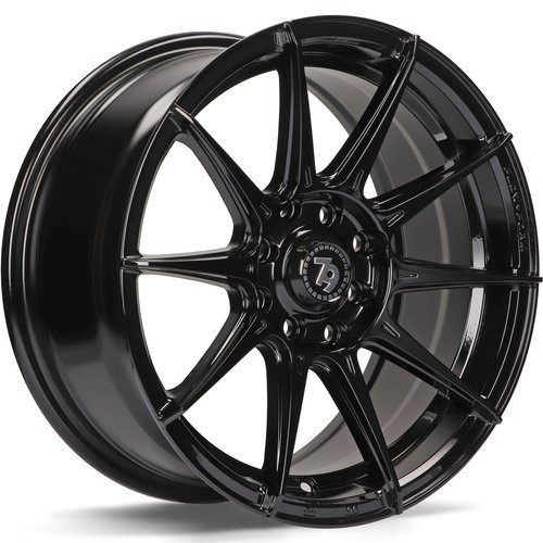 Janta aliaj seventy9 SCF-F BG - Black Glossy CB67.1 4/100|114.3 15X7.0 ET35